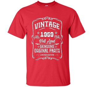 Made In 1959 58th Birthday 58 Years Old T-shirt