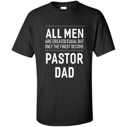 Men's Pastor Dad T-shirt Funny Sayings Men Christian T-shirt Purple