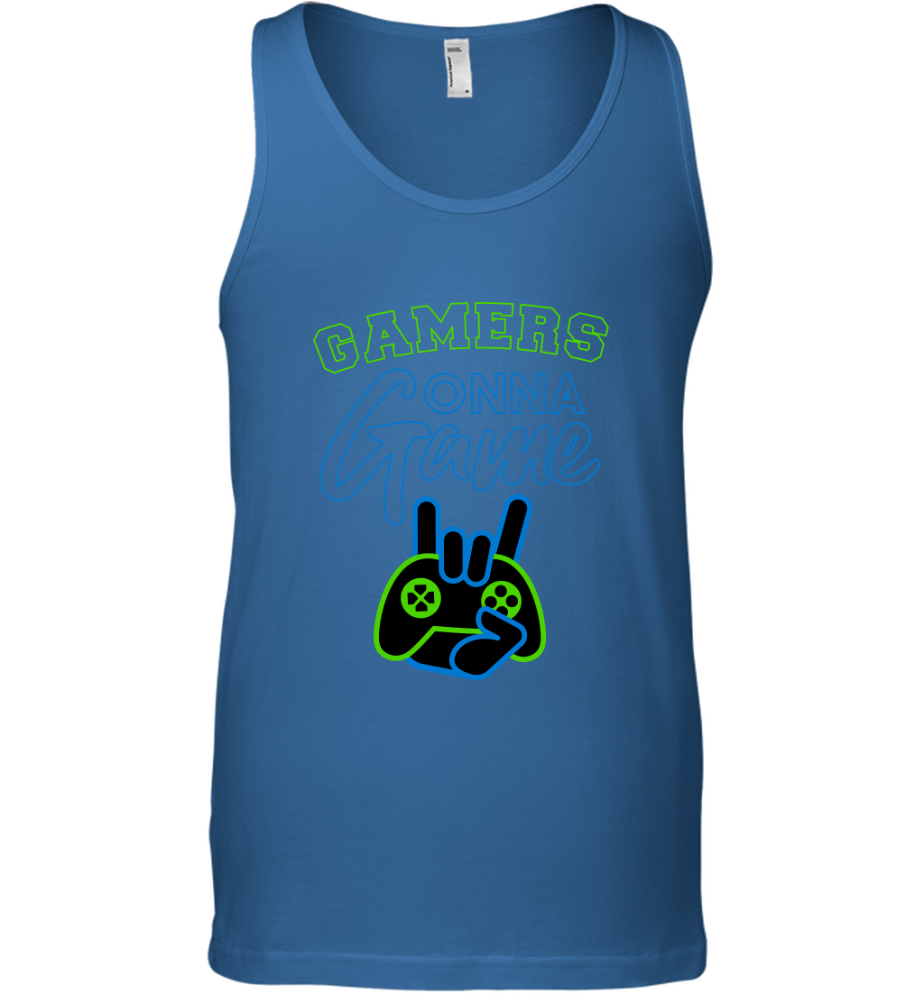 Gamer Gonna Game Gaming Shirt Tank Top Royal