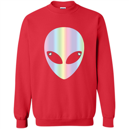 Alien Head T-shirt Red