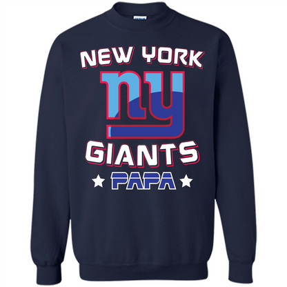 Football T-shirt New York Ny Giants Papa Navy