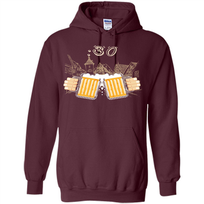 Beer:30 Time T-shirt Maroon