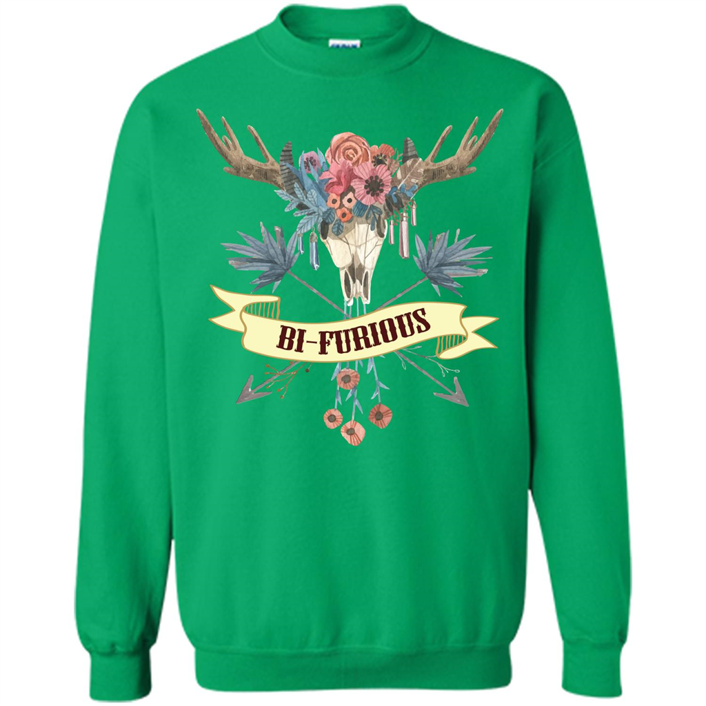 Be Furious T-shirt Irish Green