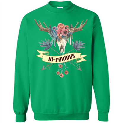 Be Furious T-shirt Irish Green