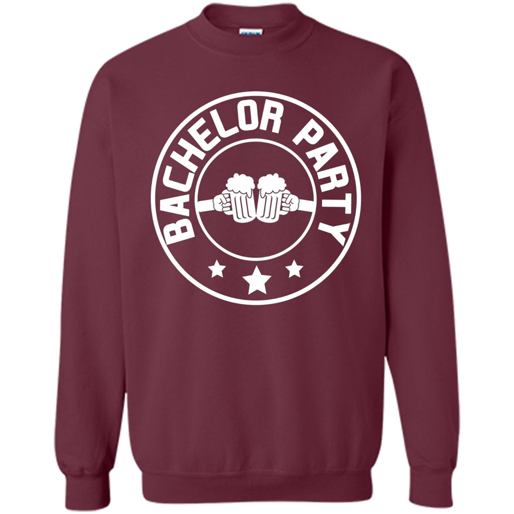 Men's Bachelor Party Cheers T-shirt Maroon