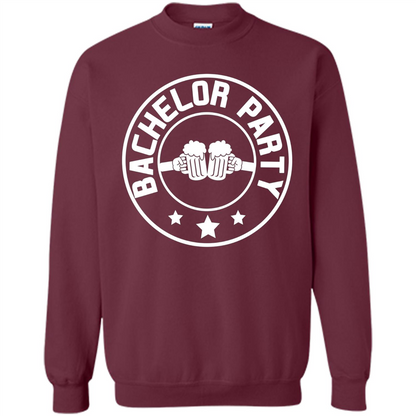 Men's Bachelor Party Cheers T-shirt Maroon
