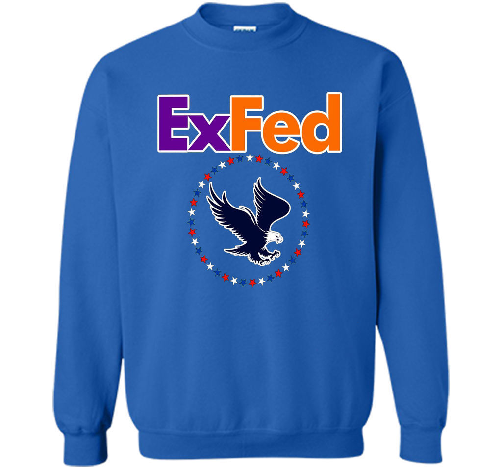 Funny Retired Federal Government Worker EX FED T-shirt t-shirt Royal