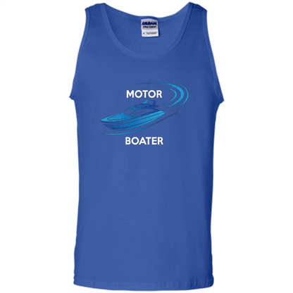 Motor Boater T-shirt Royal