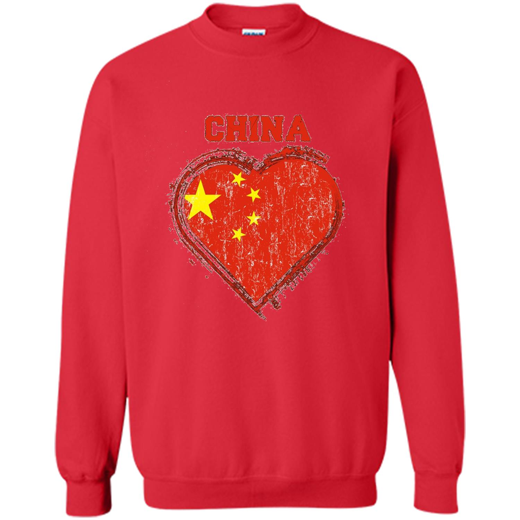 Chinese T-shirt Chinese Flag Shirt Red