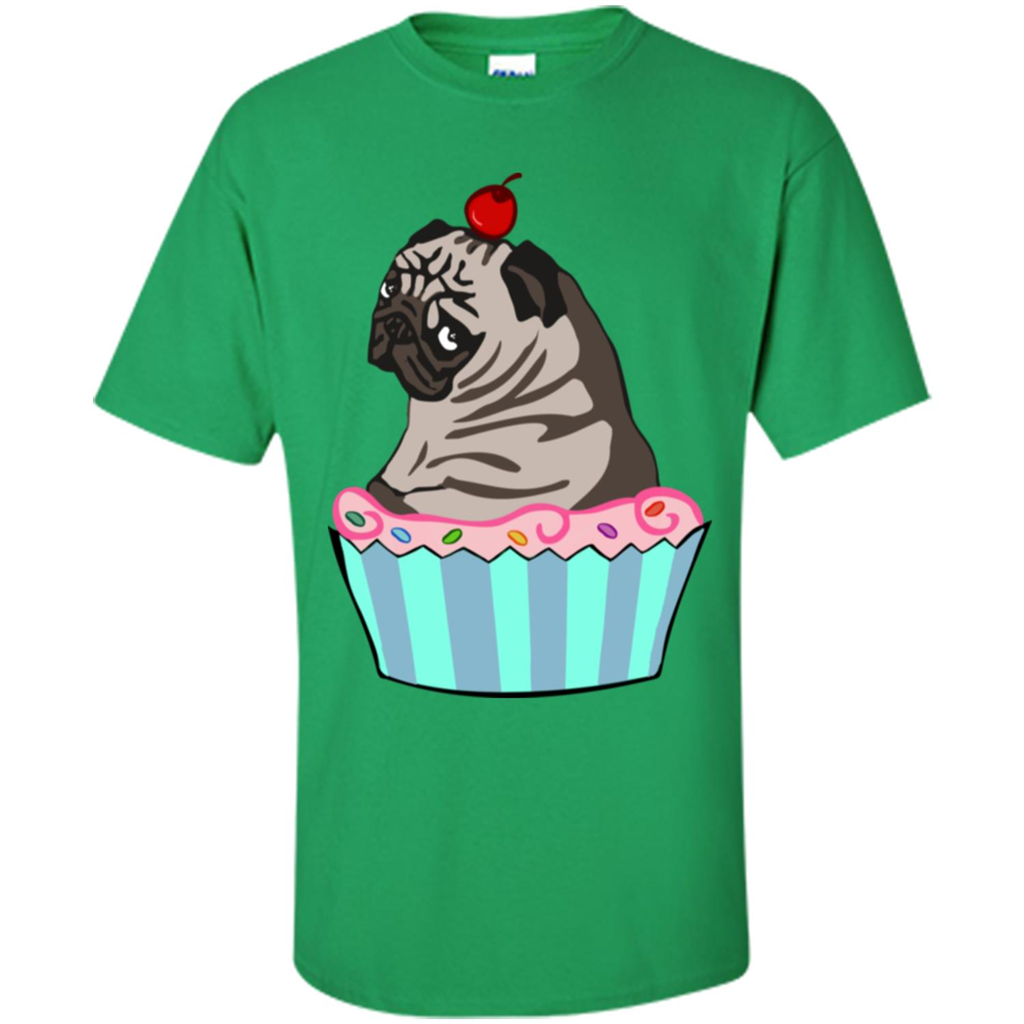 Love Dog T-Shirt Pug Cake Irish Green