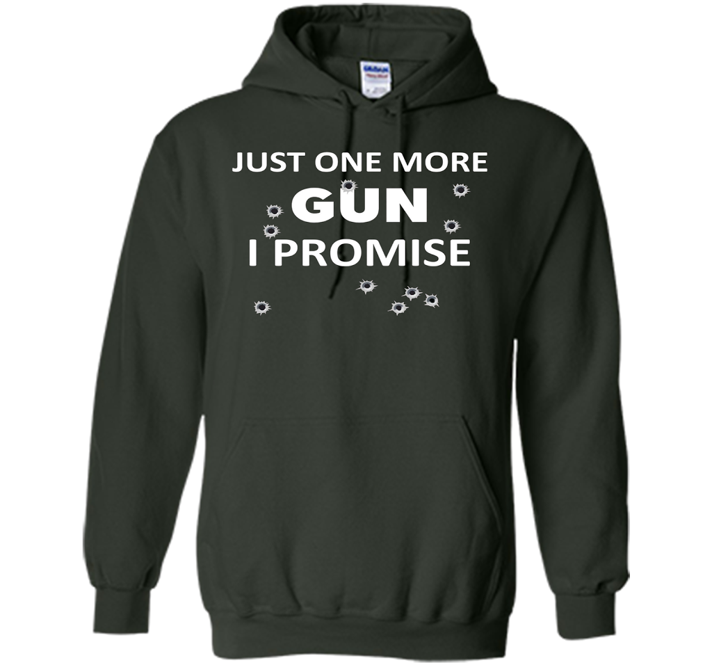 Gun Rights T-shirt Just One More Gun Forest Green
