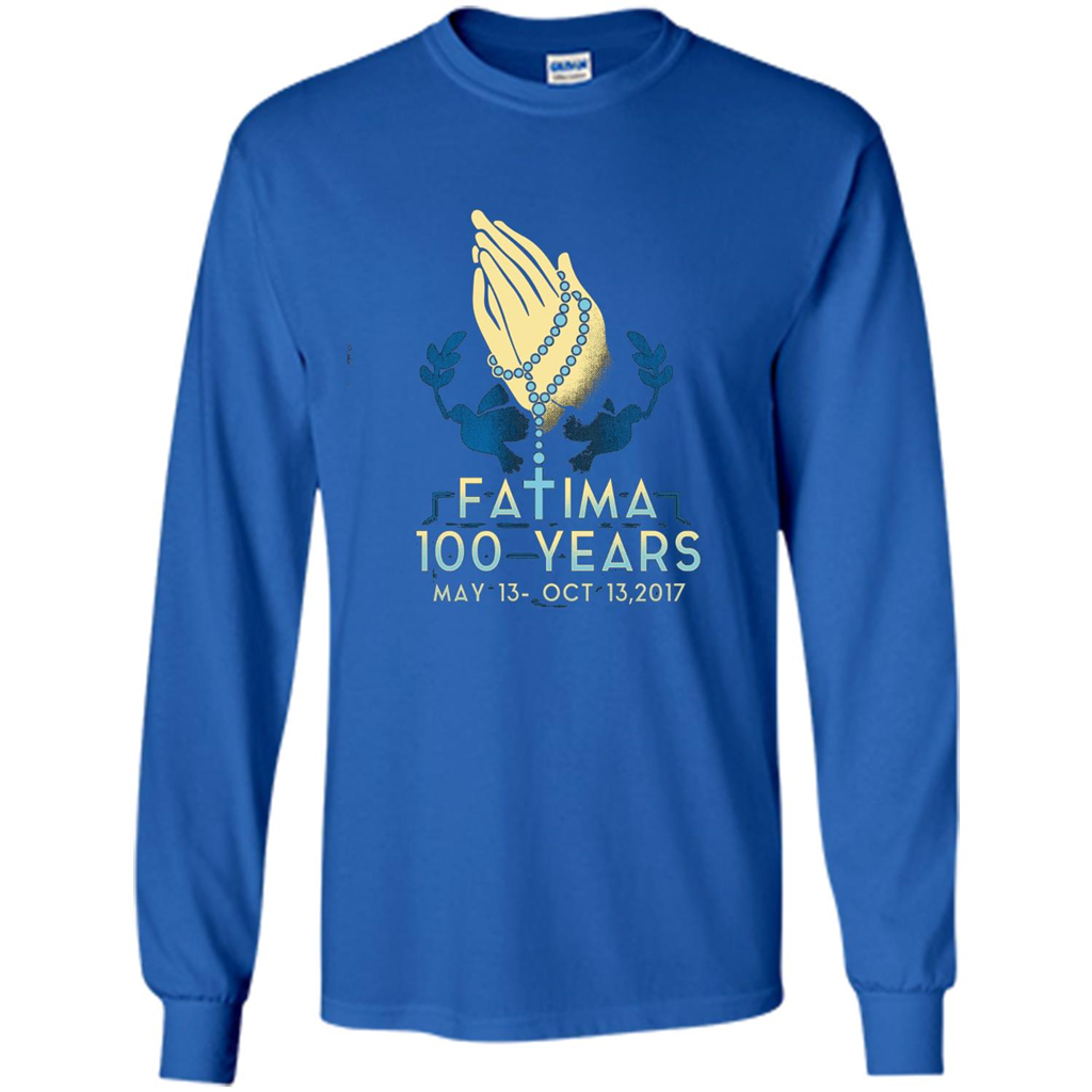 Fatima 100 Years T-shirt Royal