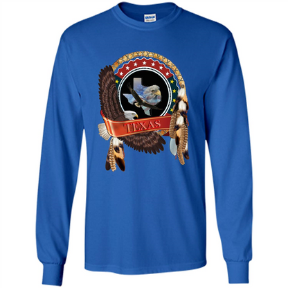 Dream Catcher Texas Art T-shirt Royal