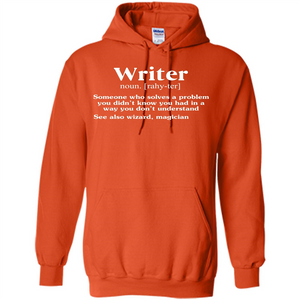 Definition T-shirt Writer Someone Who Solves A Problem T-shirt