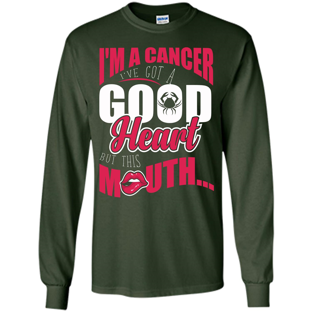 Cancer T-shirt Im A Cancer Ive Got A Good Heart T-shirt