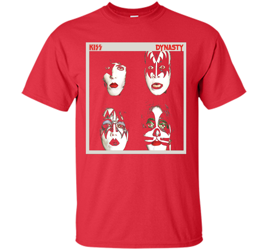 Kiss 1979 Dynasty T-shirt Red