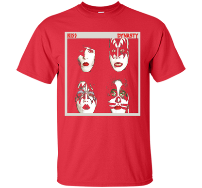 Kiss 1979 Dynasty T-shirt Red