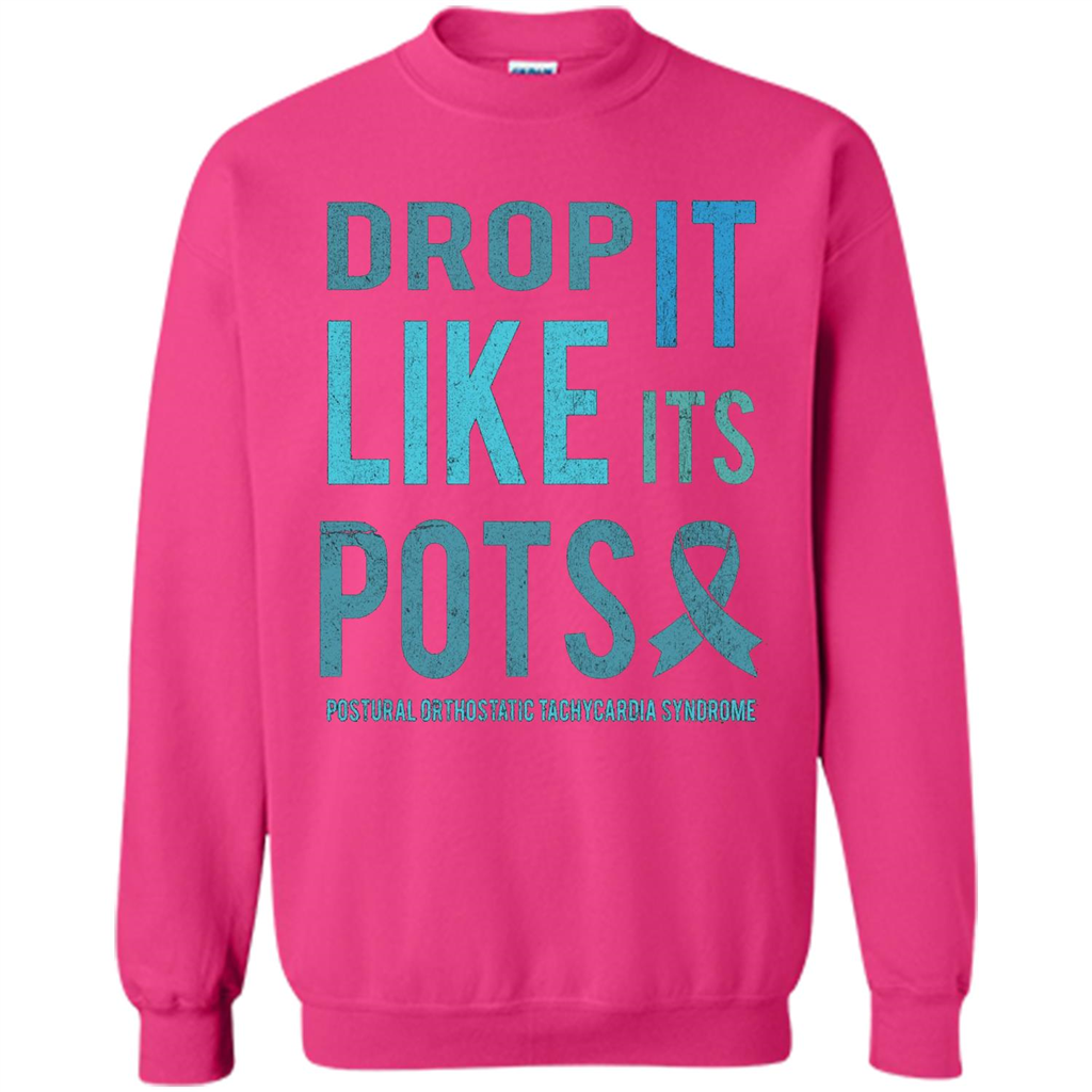 Drop It Like Its POTS T-shirt Heliconia