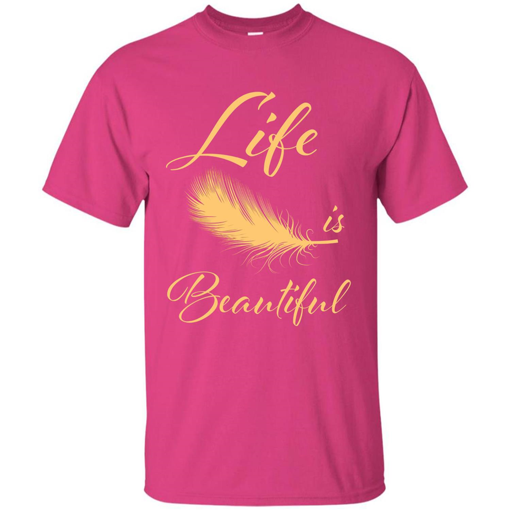 Beautiful Life Wing T-shirt Life Is Beautiful Heliconia