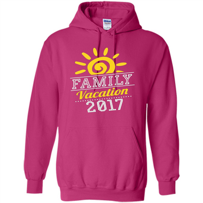 Summer T-shirt Family Vacation 2017 T-shirt Heliconia