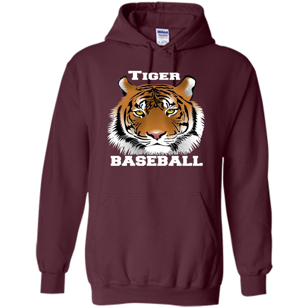 Baseball T-shirt for Tiger Baseball Maroon