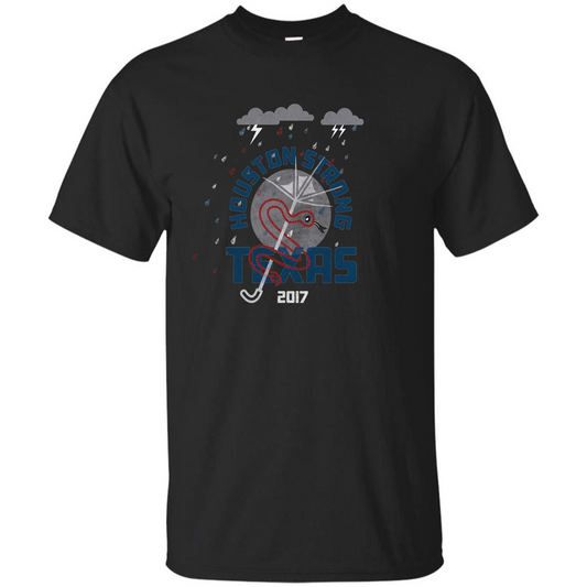 Harvey Houston Strong Texas 2017 T-shirt Black