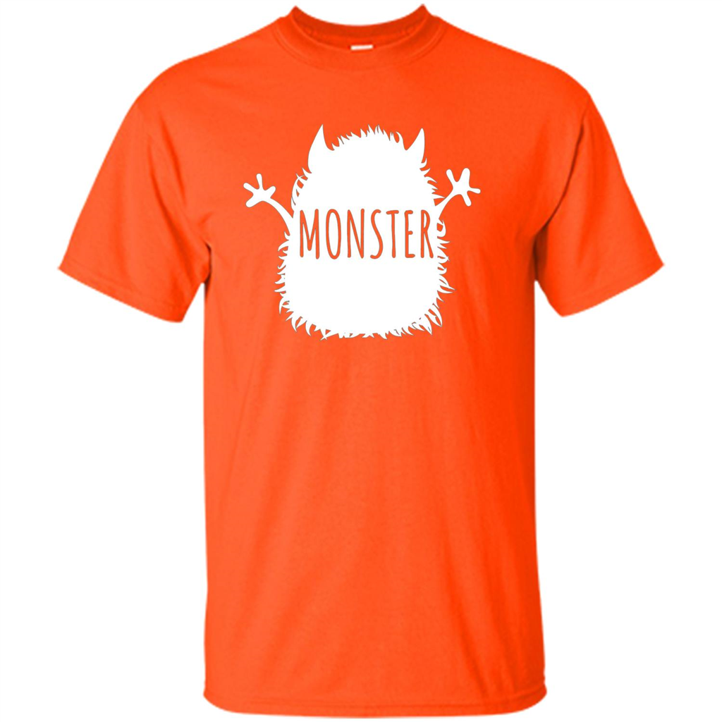 I've Created A Monster - Matching Halloween T-shirt Family T-shirt Orange