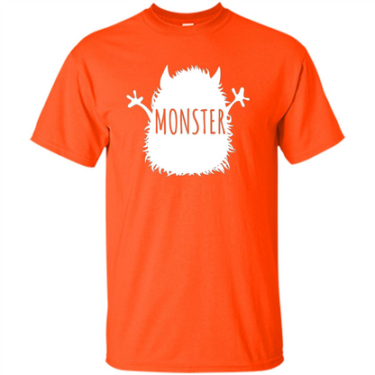 I've Created A Monster - Matching Halloween T-shirt Family T-shirt Orange