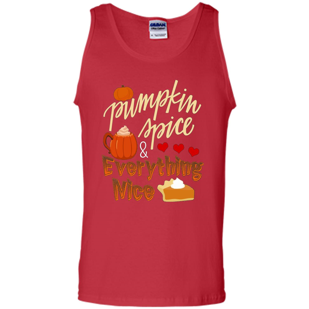 Pumpkin Spice Everything Nice T-shirt Red