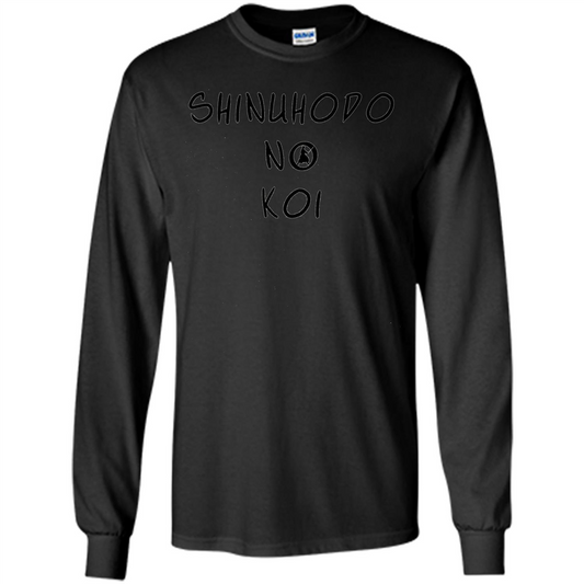 TV Shows T-shirt Shinuhodo No Koi Black