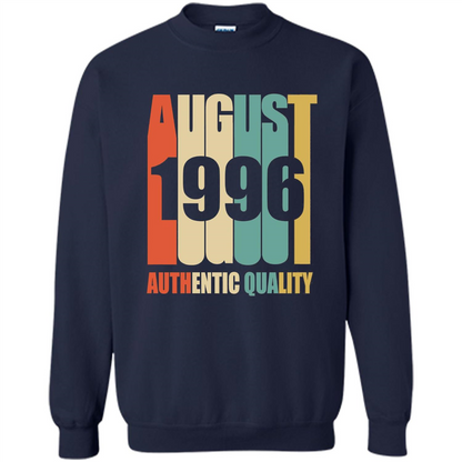 August 1996 Authentic Quality T-shirt Navy