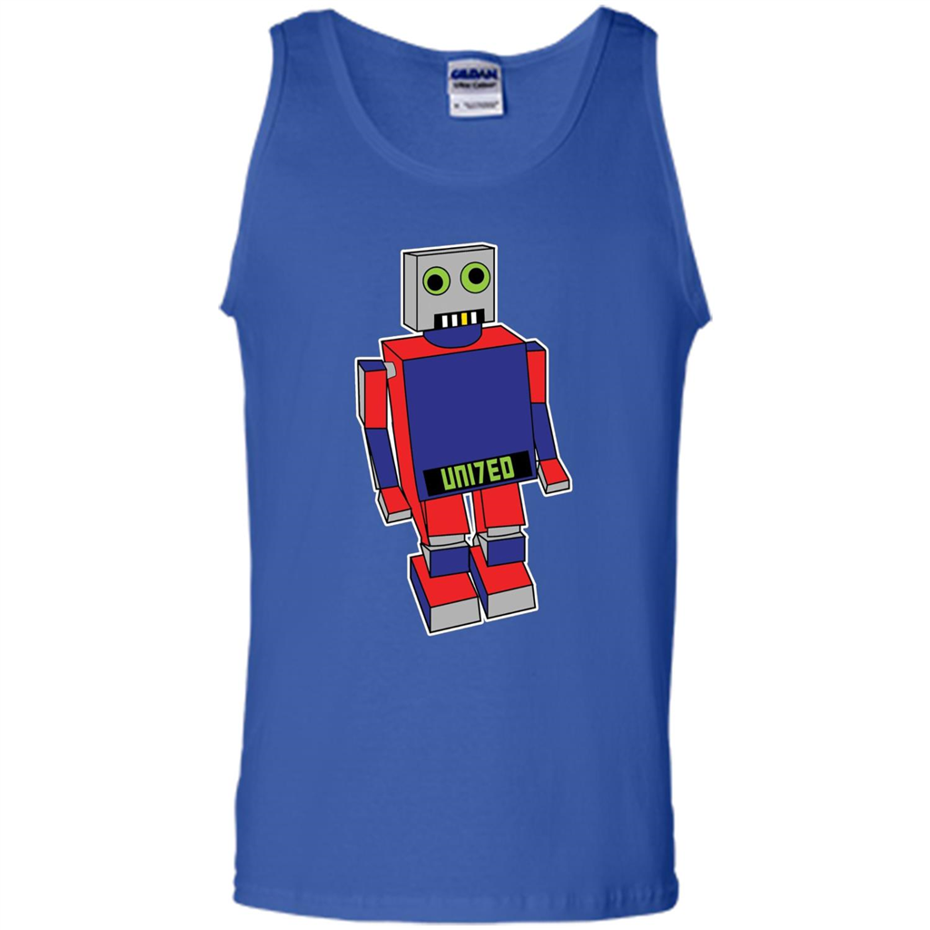 Robot T-shirt Gift for Kids Royal