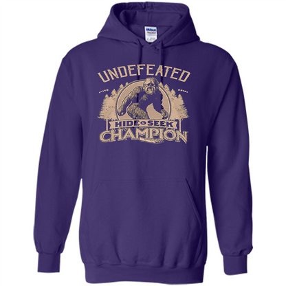 Undefeated Hide Seek Champion T-shirt Purple