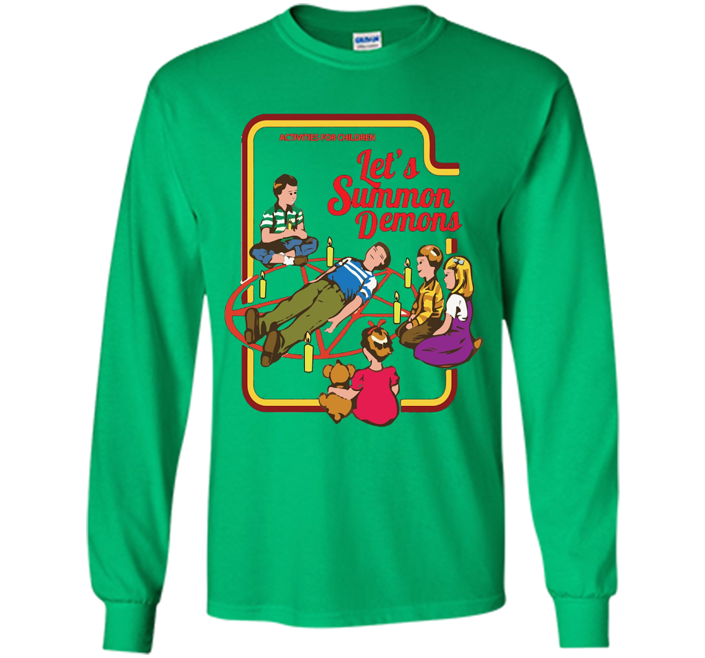 Let's Summon Demons T-Shirt Irish Green