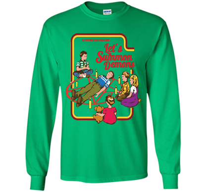 Let's Summon Demons T-Shirt Irish Green