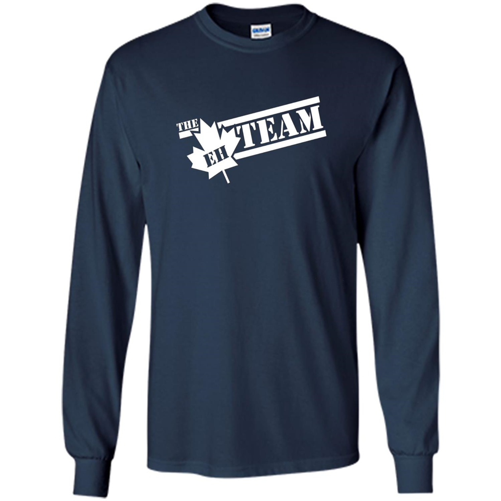 Funny The EH Team Canada T-shirt Navy