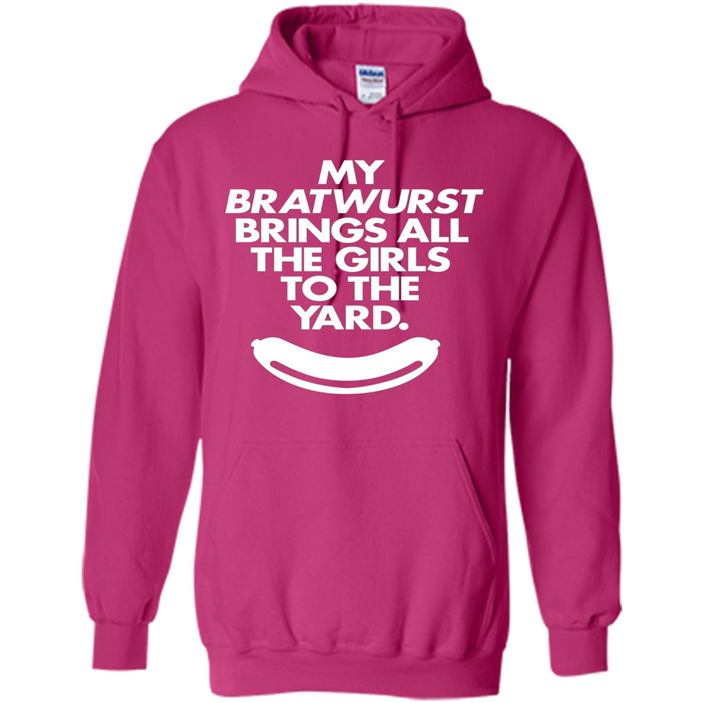 Oktoberfest T-shirt Funny My Bratwurst Sausage Shirt Heliconia