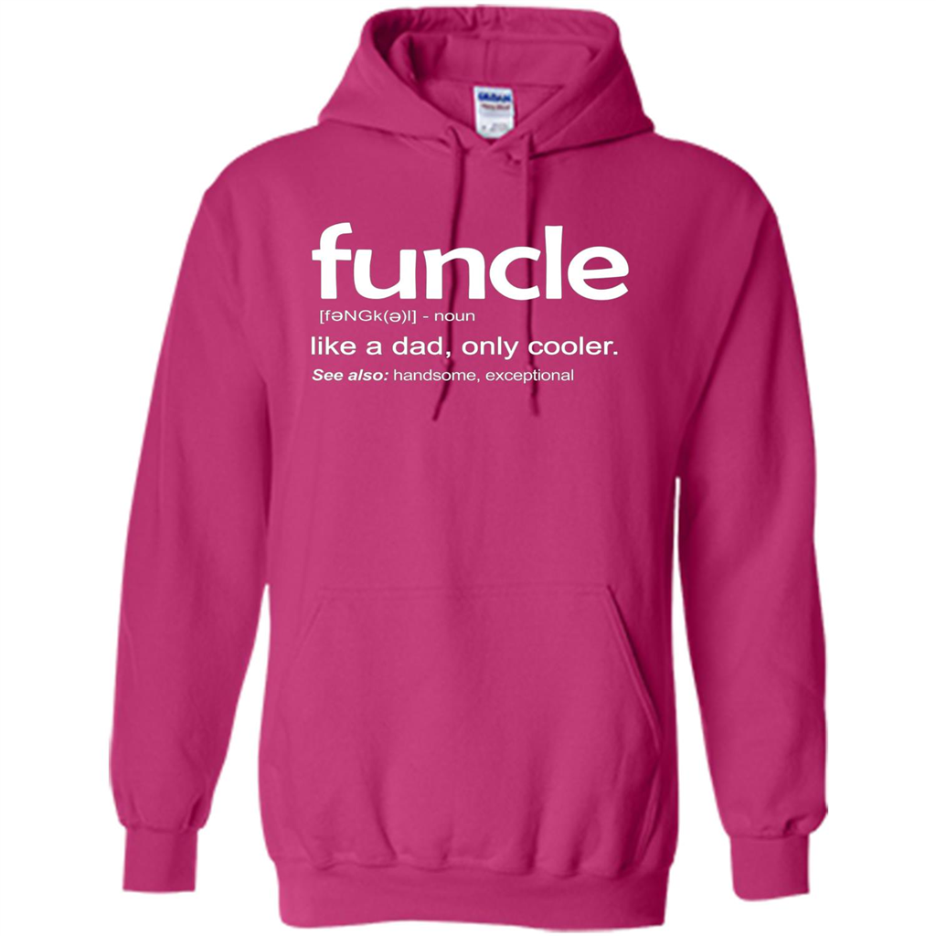 Funcle Definition T-shirt Funny Gift For Uncle Heliconia