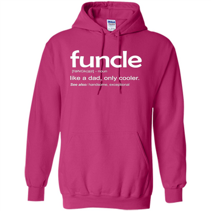 Funcle Definition T-shirt Funny Gift For Uncle Heliconia