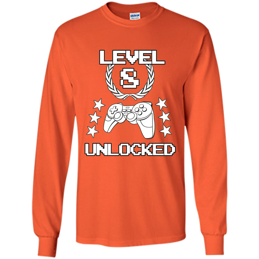 Video Game T-shirt Legendary Gamers 8th Unlocked T-shirt