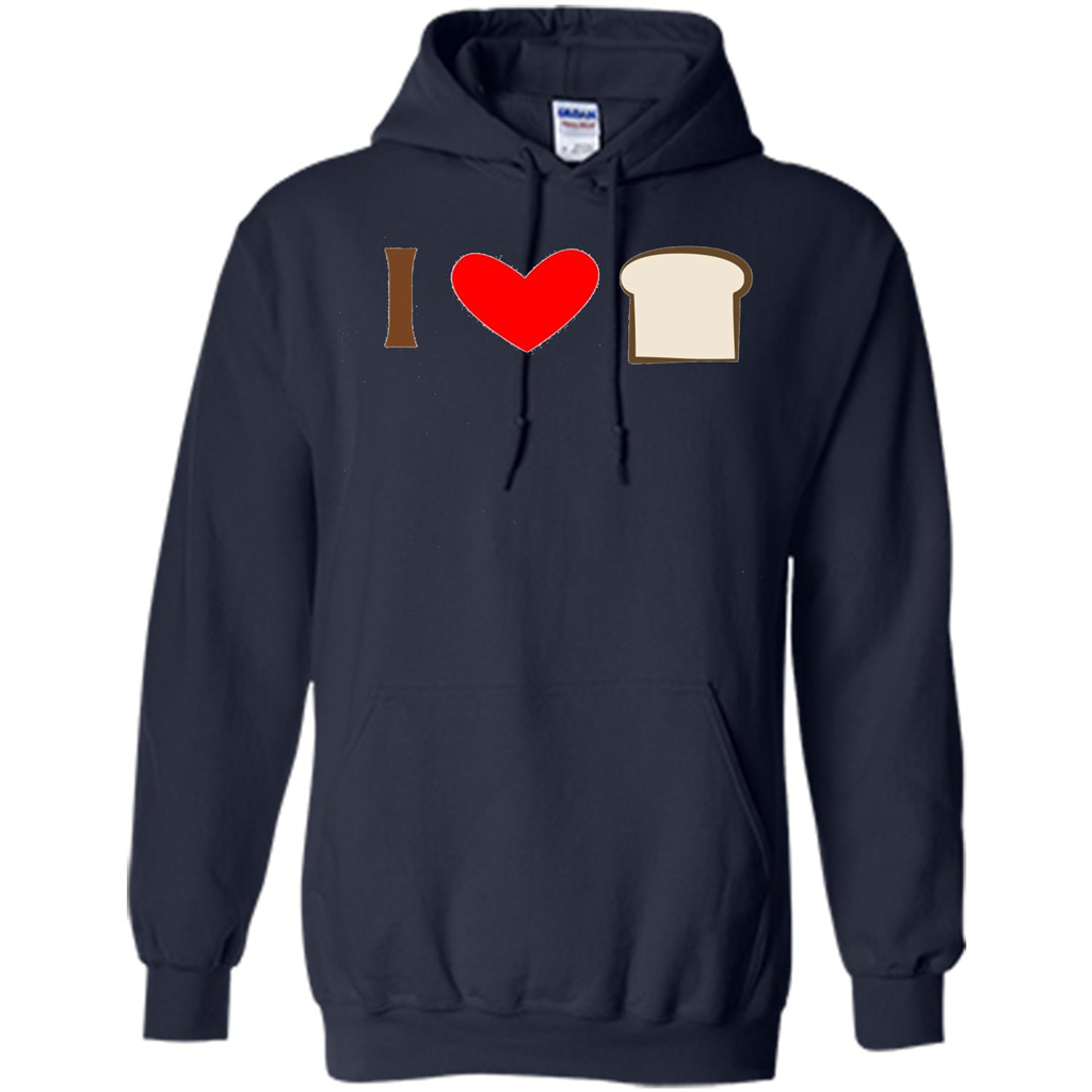 I Love White Bread T-shirt Navy