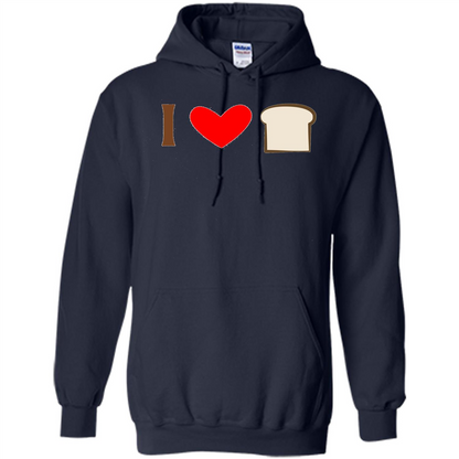 I Love White Bread T-shirt Navy