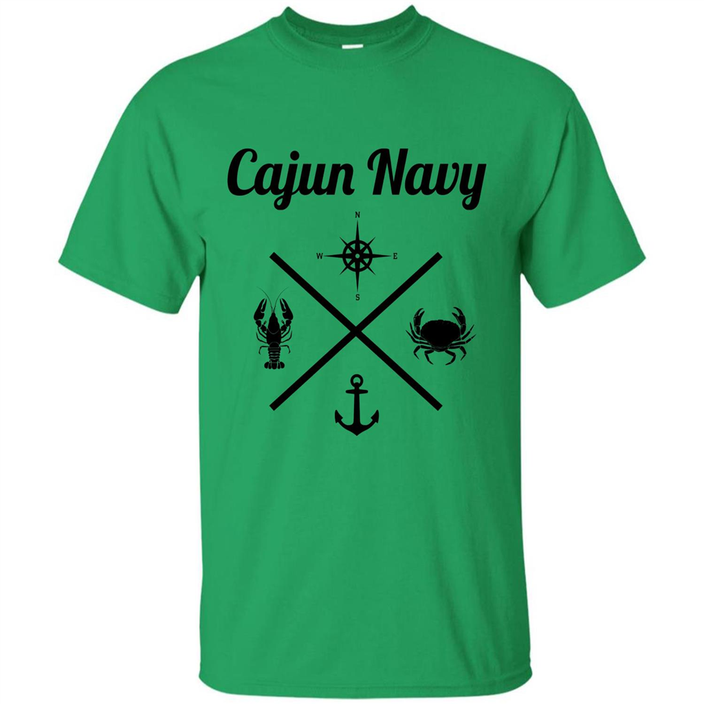 Cajun Navy T-shirt Irish Green