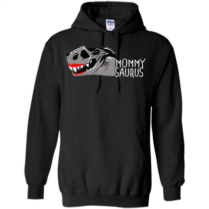Mommy Saurus T-shirt Black