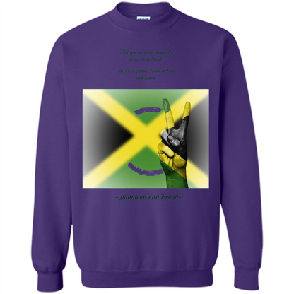 Jamaican Pride T-shirt Jamaican And Proud Orange