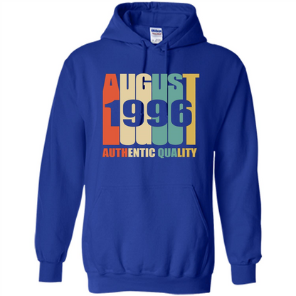 August 1996 Authentic Quality T-shirt Royal