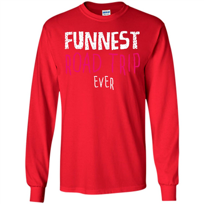 Summer. Funnest Road Trip Ever T-shirt Red