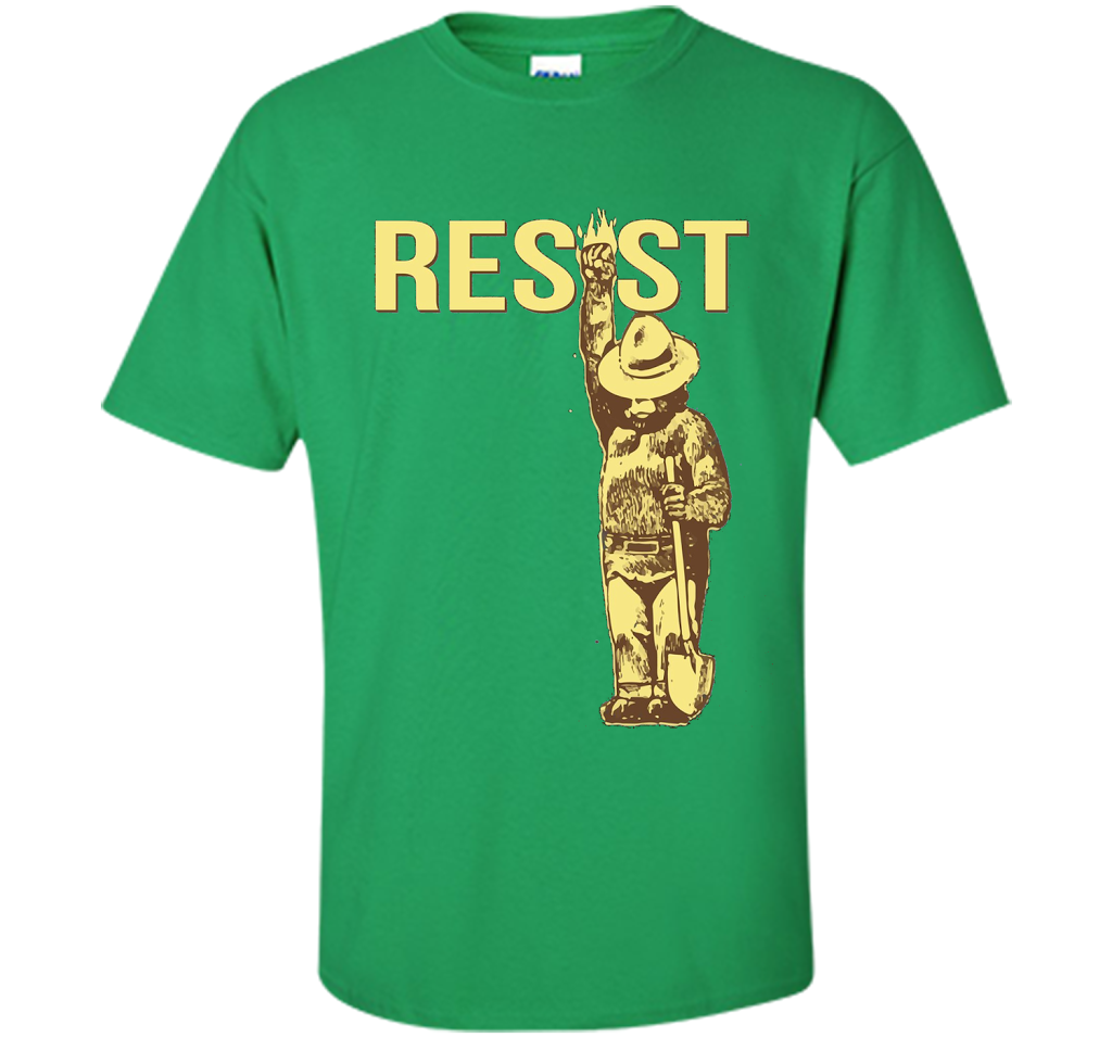 National Park Resist T-shirt Irish Green