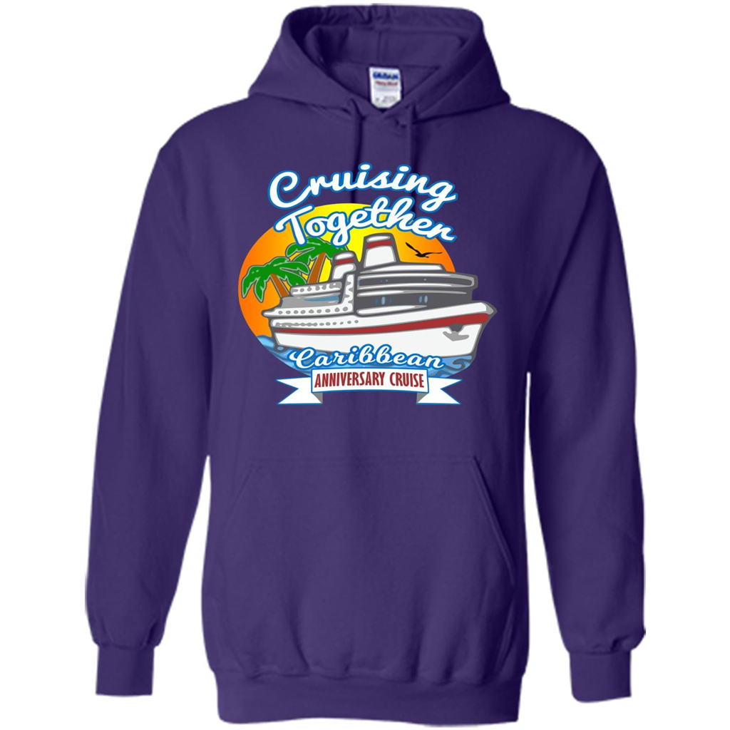 Cruising Together 2017 Anniversary Caribbean Cruise T-Shirt Purple