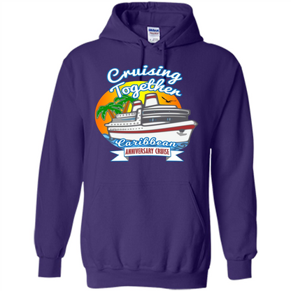 Cruising Together 2017 Anniversary Caribbean Cruise T-Shirt Purple